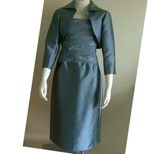 Vintage Cocktail Dress & Jacket Rickie Freeman